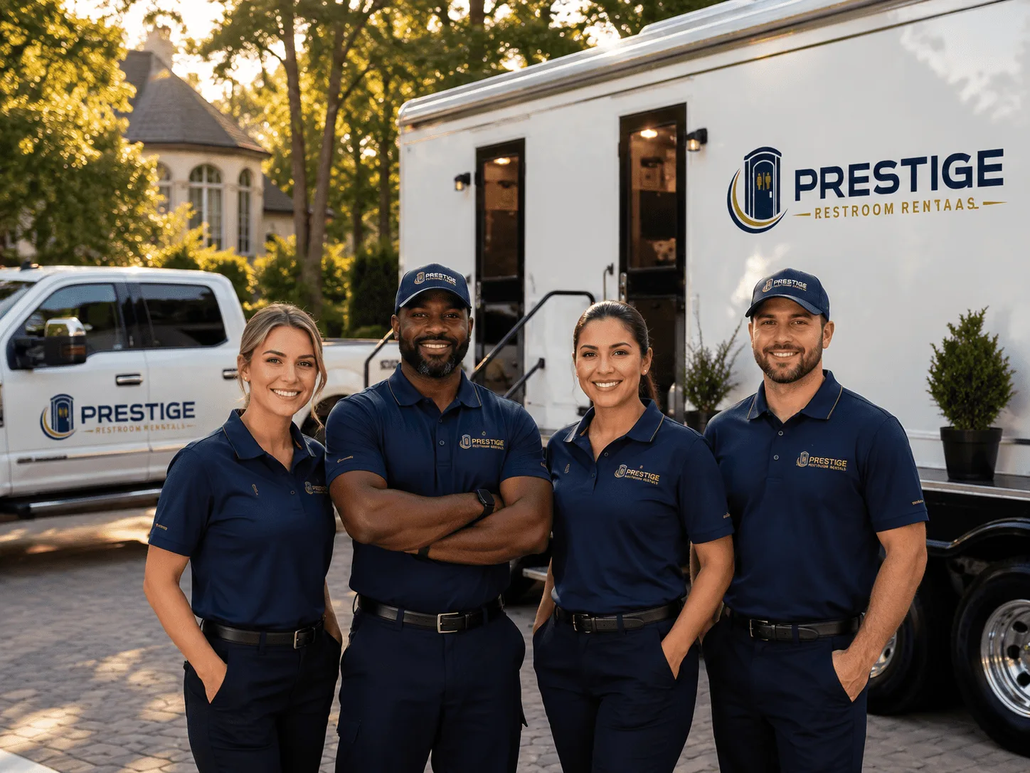 Trusted Luxury Portable Restrooms company in Cactus, TX
